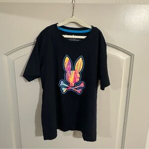 Kids Black Graphic Psycho Bunny